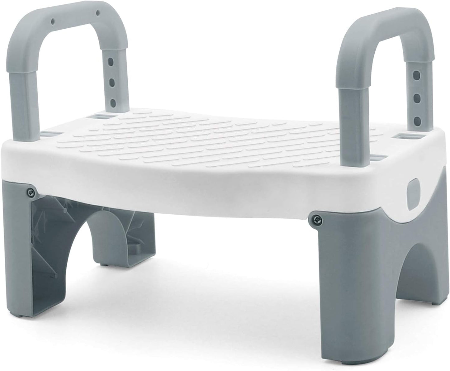 Toddler Step Stool for Bathroom Sink,Foldable Step Stool and Potty Training Toilet Stool with Handrail